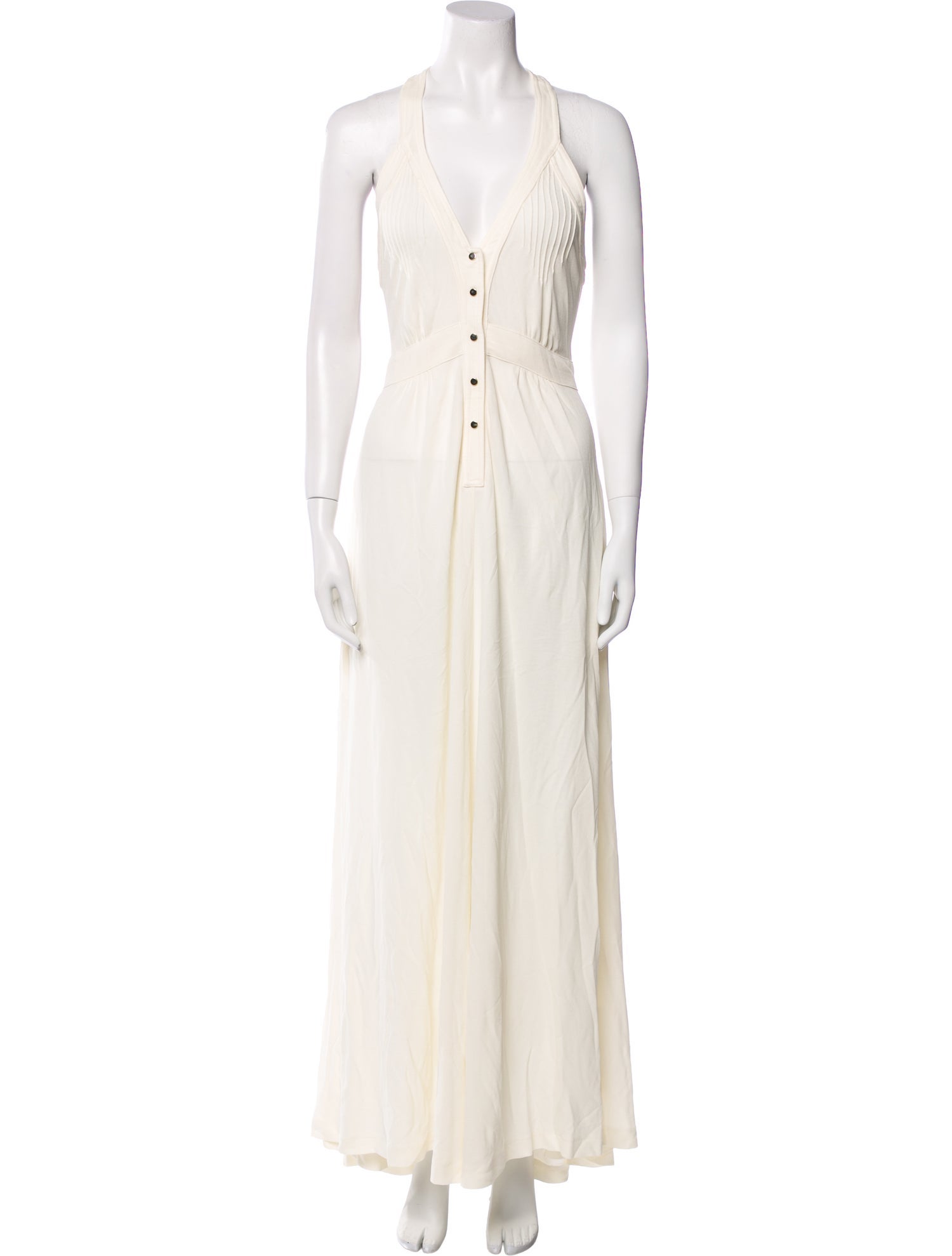 Petar Petrov V-Neck Long Dress