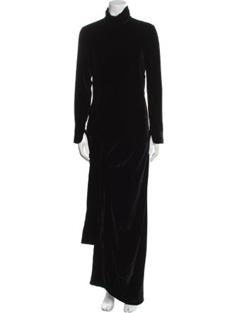 Petar Petrov Turtleneck Long Dress