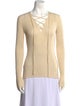 Petar Petrov Cashmere V-Neck Sweater