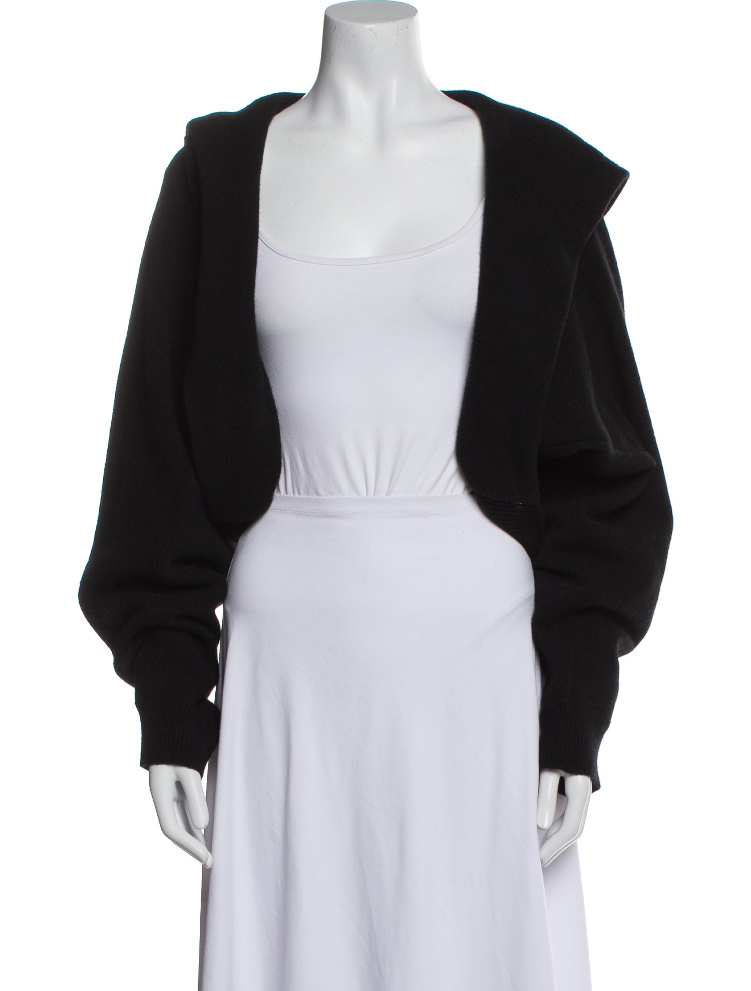 Petar Petrov Virgin Wool Open Front Sweater