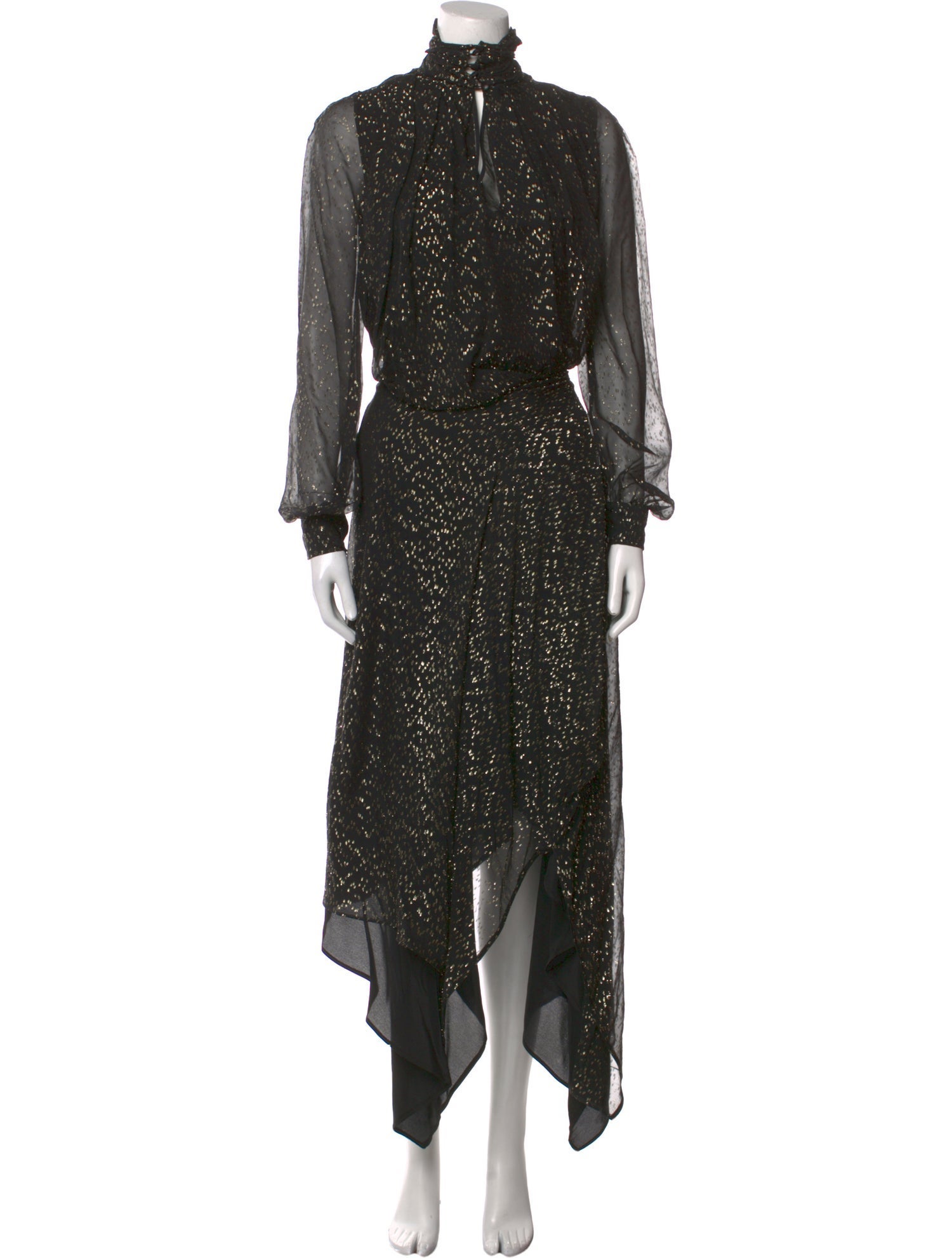 Petar Petrov Silk Knee-Length Dress