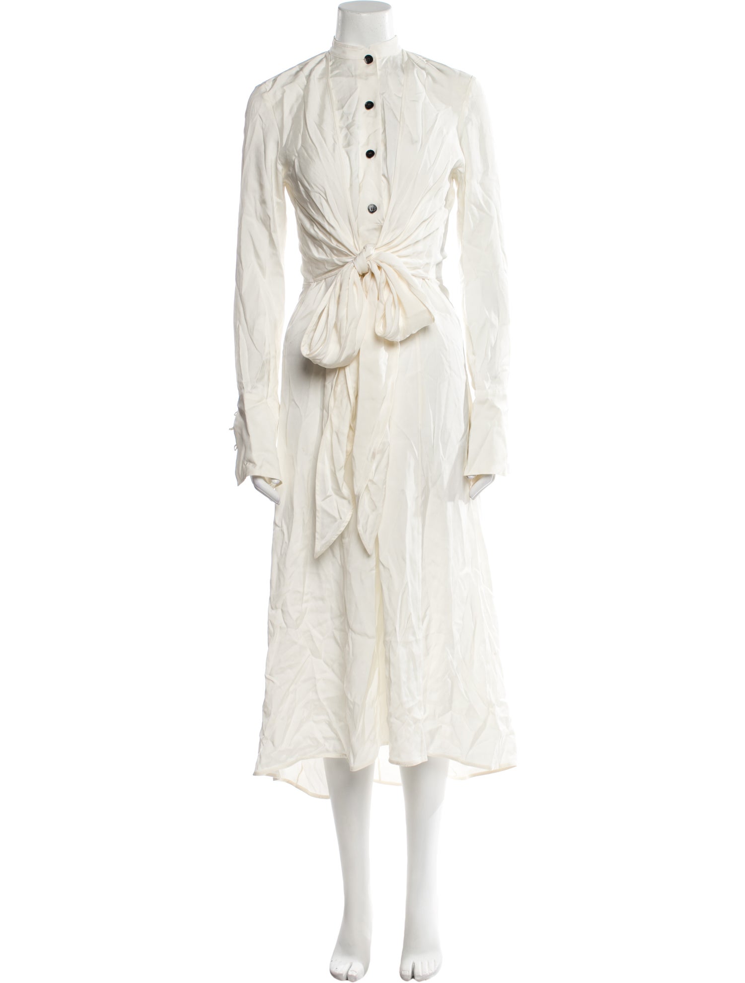 Petar Petrov Mock Neck Long Dress