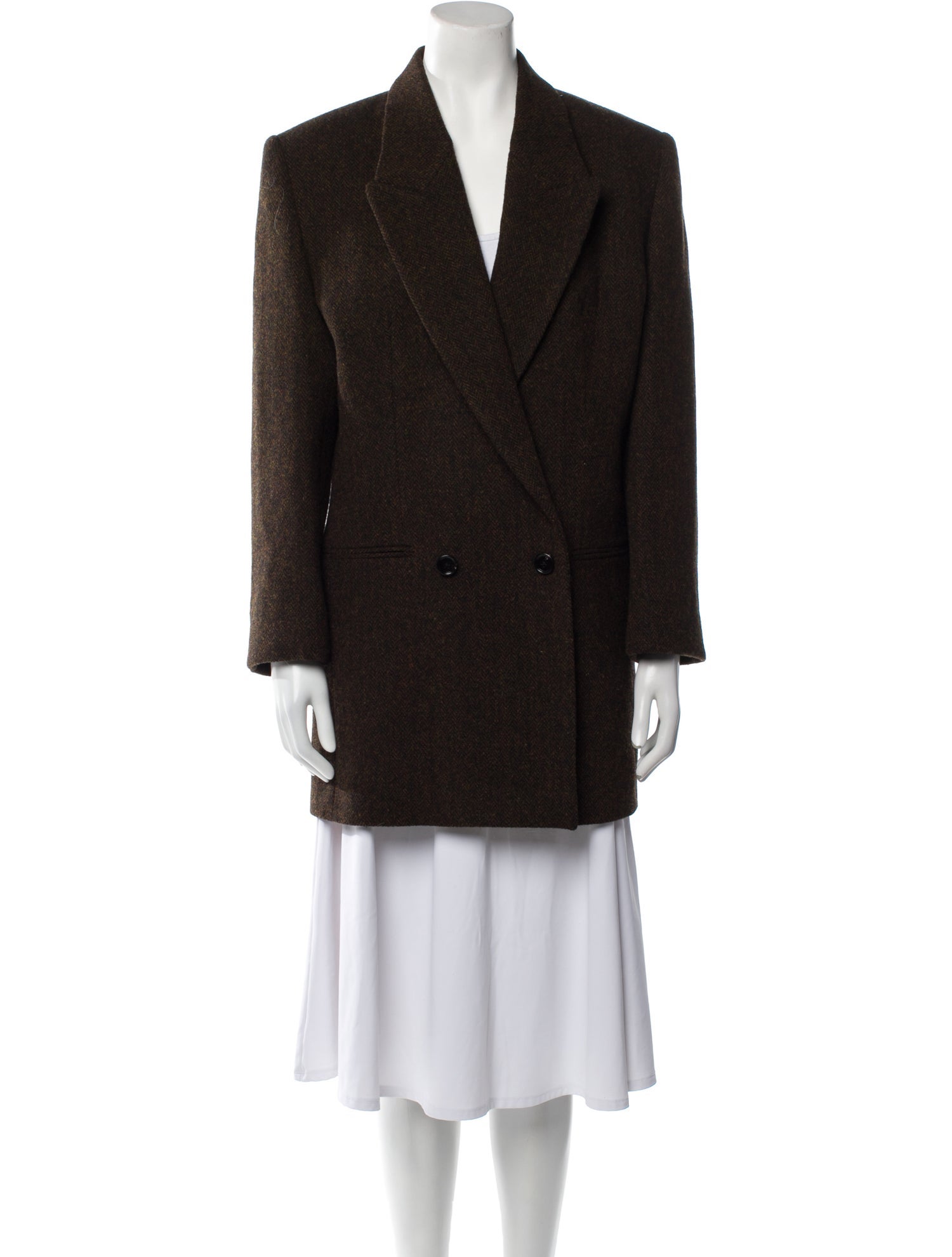 Petar Petrov Virgin Wool Plaid Print Blazer