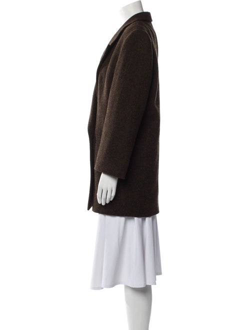 Petar Petrov Virgin Wool Plaid Print Blazer