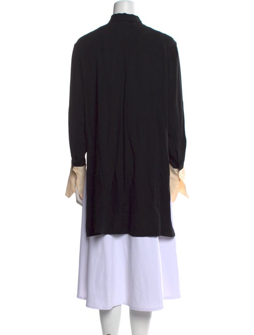 Petar Petrov Silk Mock Neck Tunic