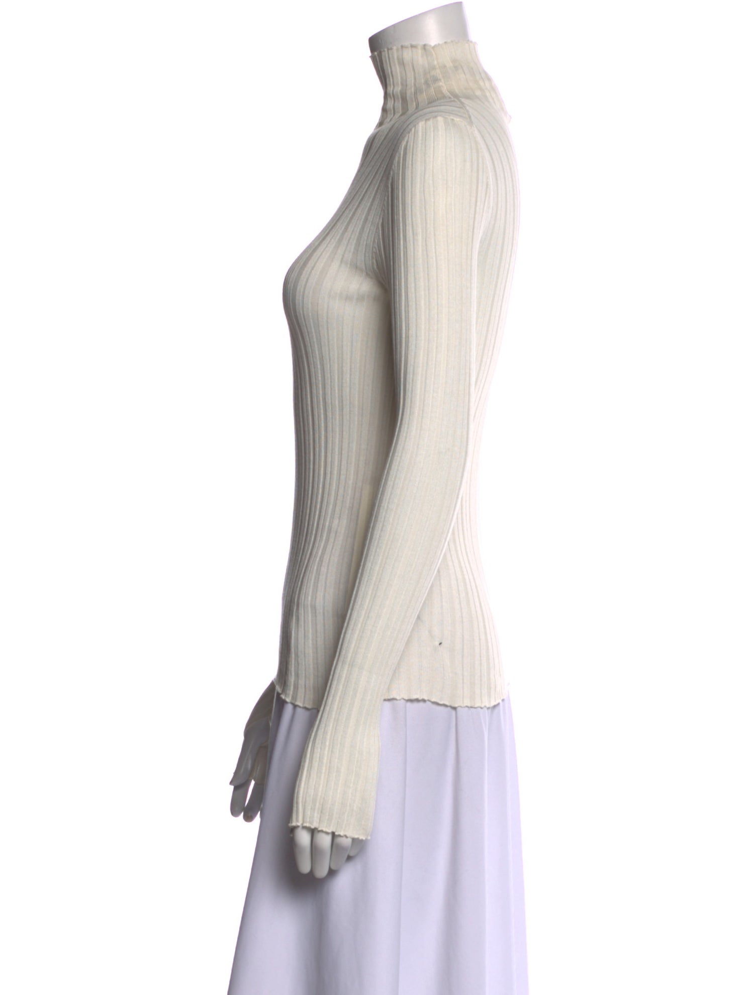 Petar Petrov Silk Turtleneck Top