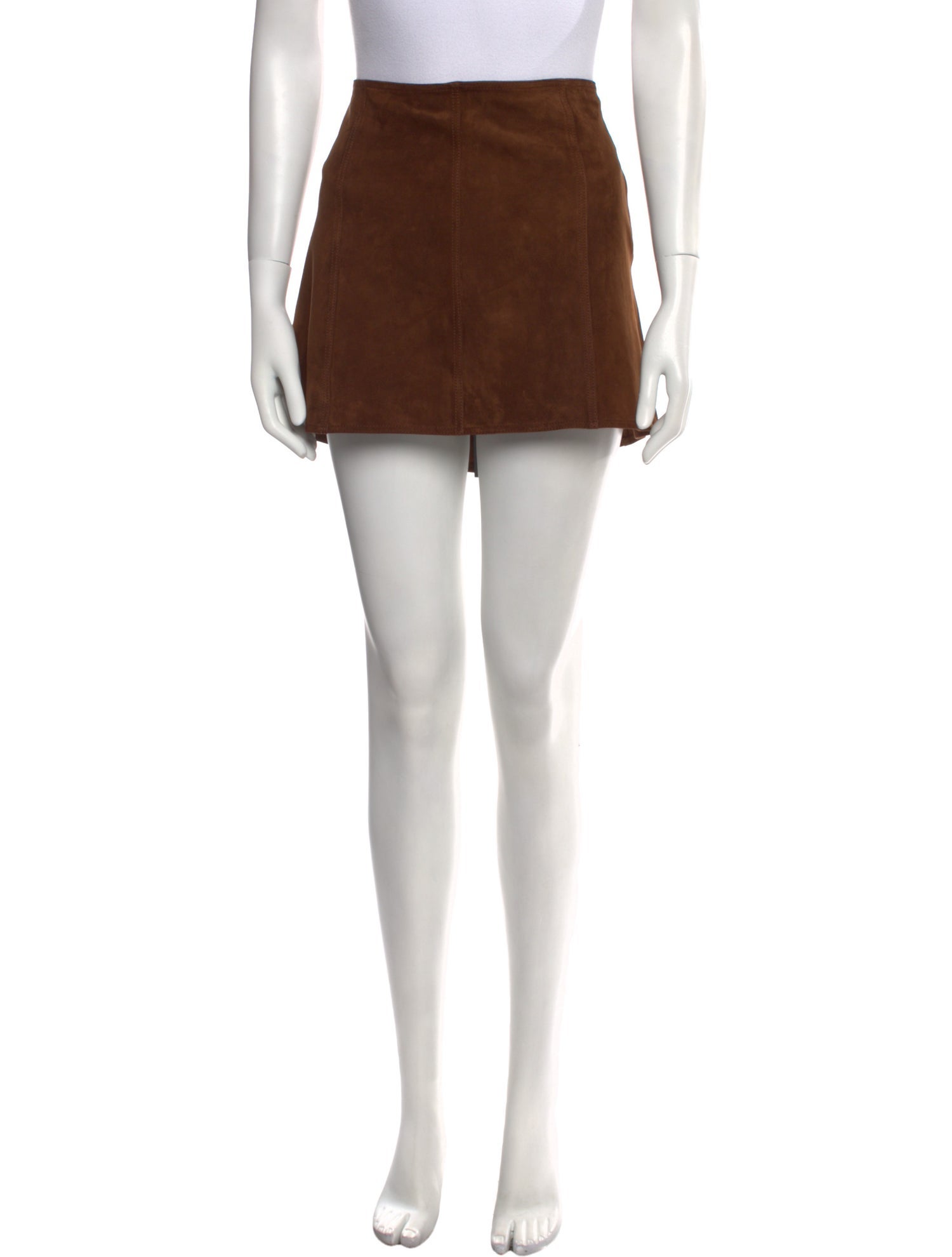Petar Petrov Suede Mini Skirt
