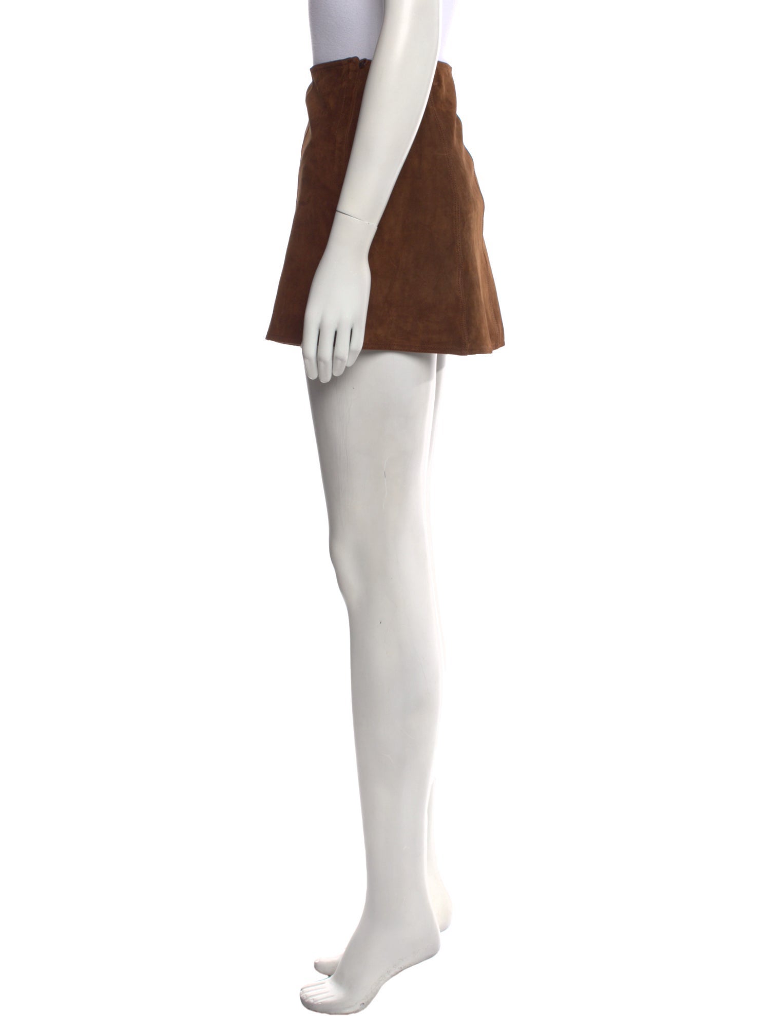 Petar Petrov Suede Mini Skirt