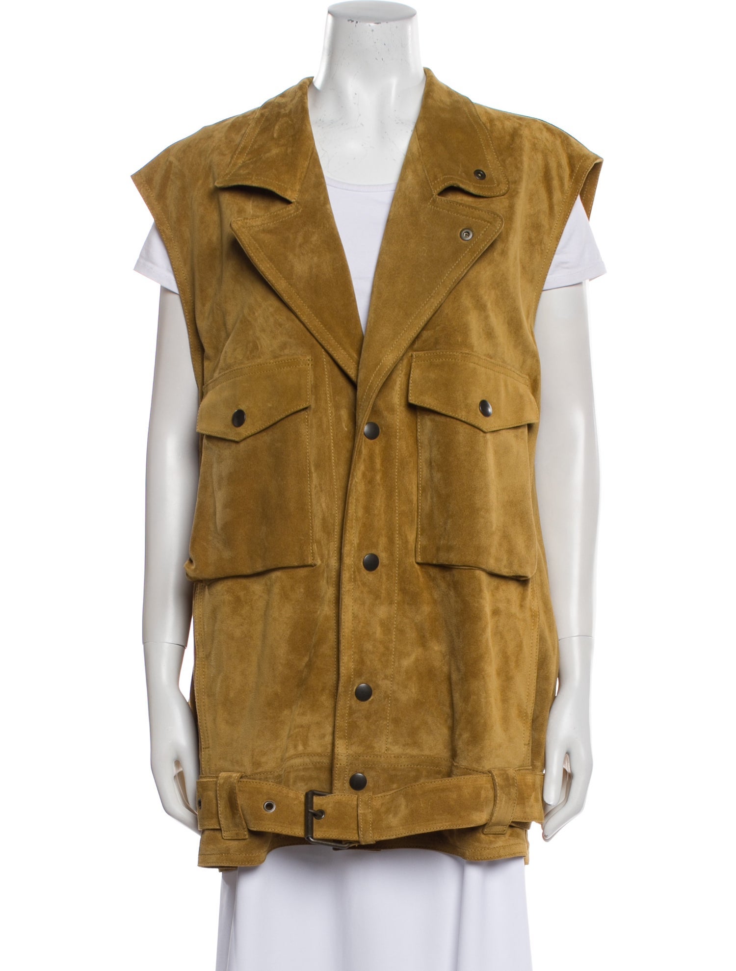 Petar Petrov Suede Vest w/ Tags