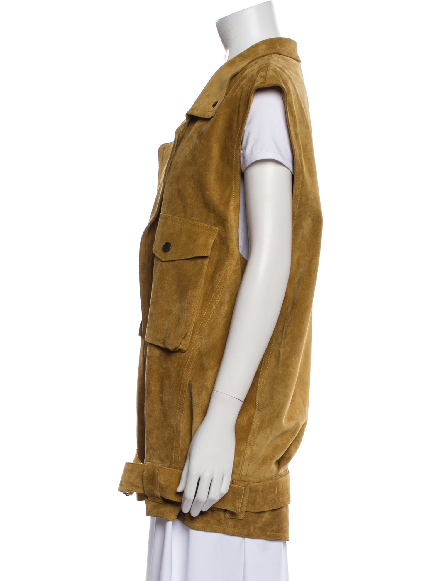 Petar Petrov Suede Vest w/ Tags