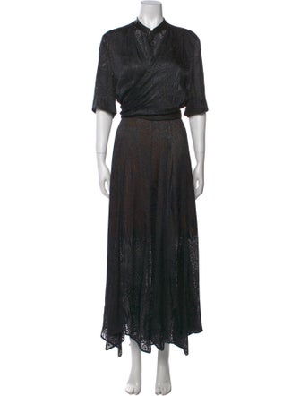 Petar Petrov Silk Long Dress
