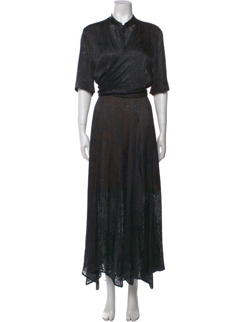 Petar Petrov Silk Long Dress