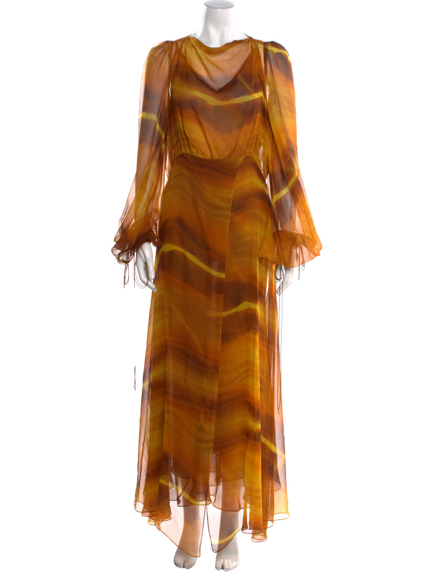 Petar Petrov Silk Long Dress w/ Tags