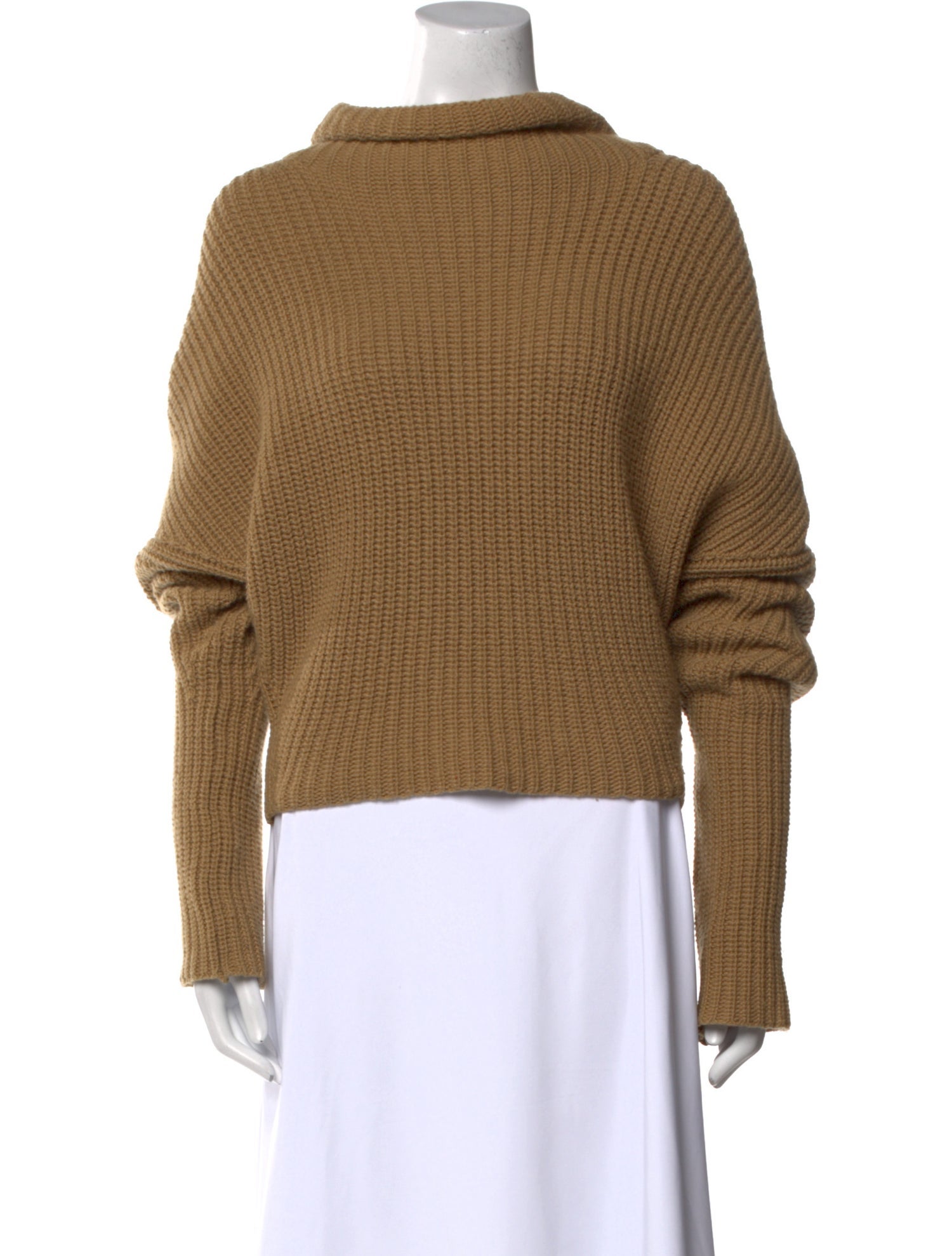 Petar Petrov Cashmere Mock Neck Sweater