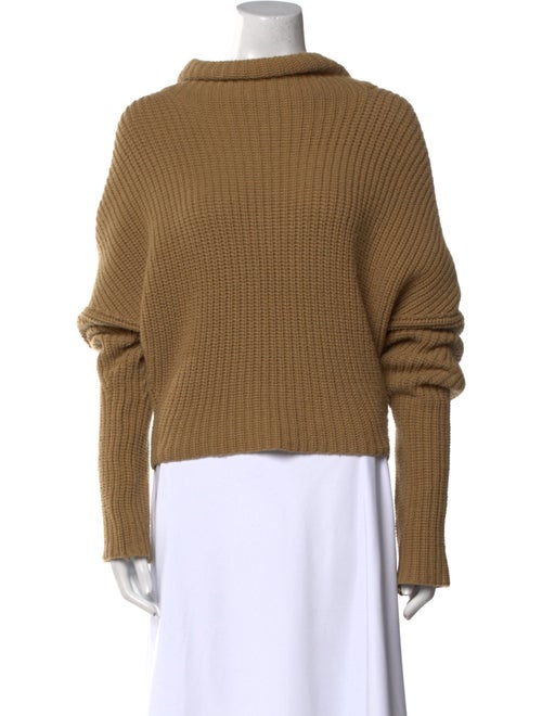 Petar Petrov Cashmere Mock Neck Sweater