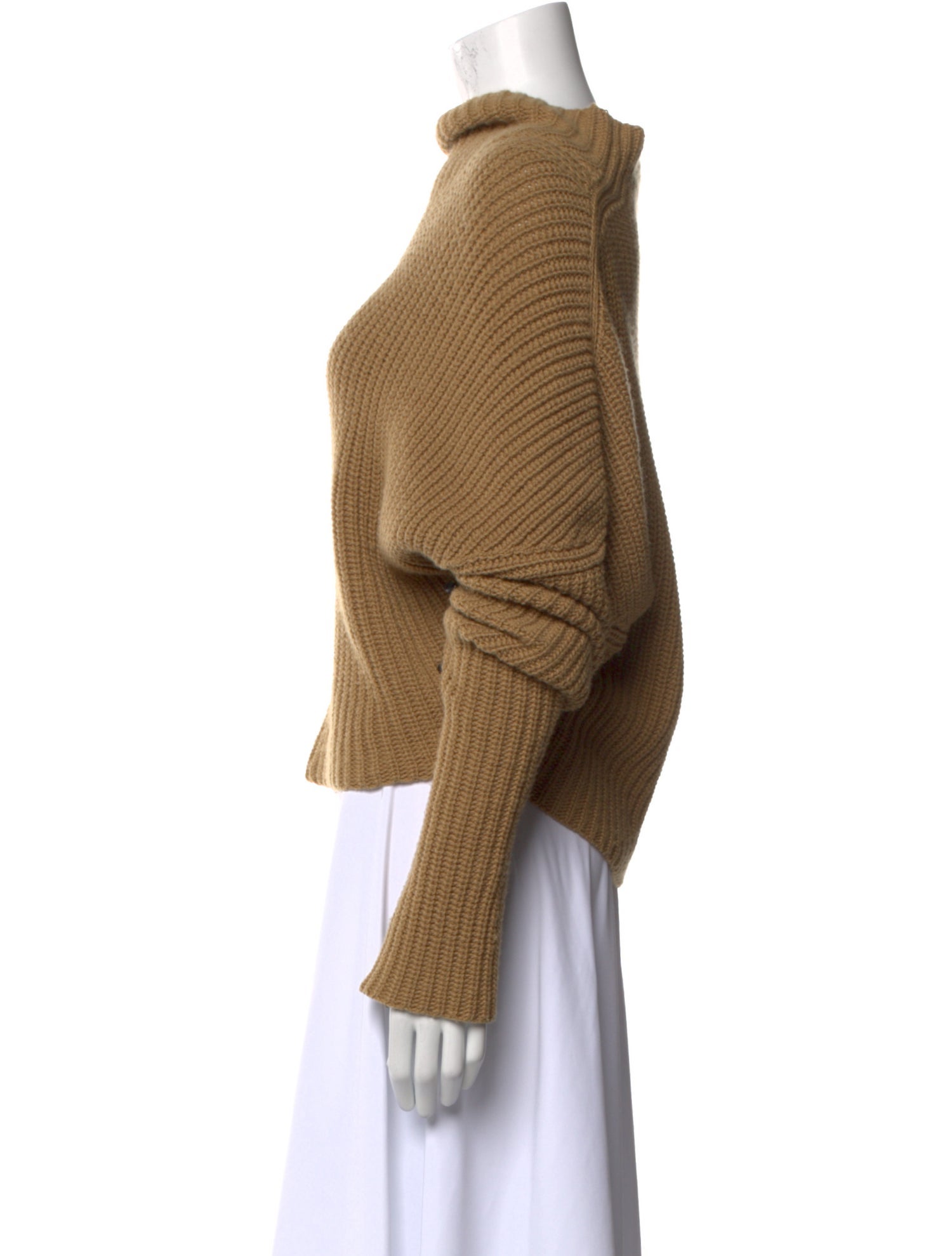 Petar Petrov Cashmere Mock Neck Sweater