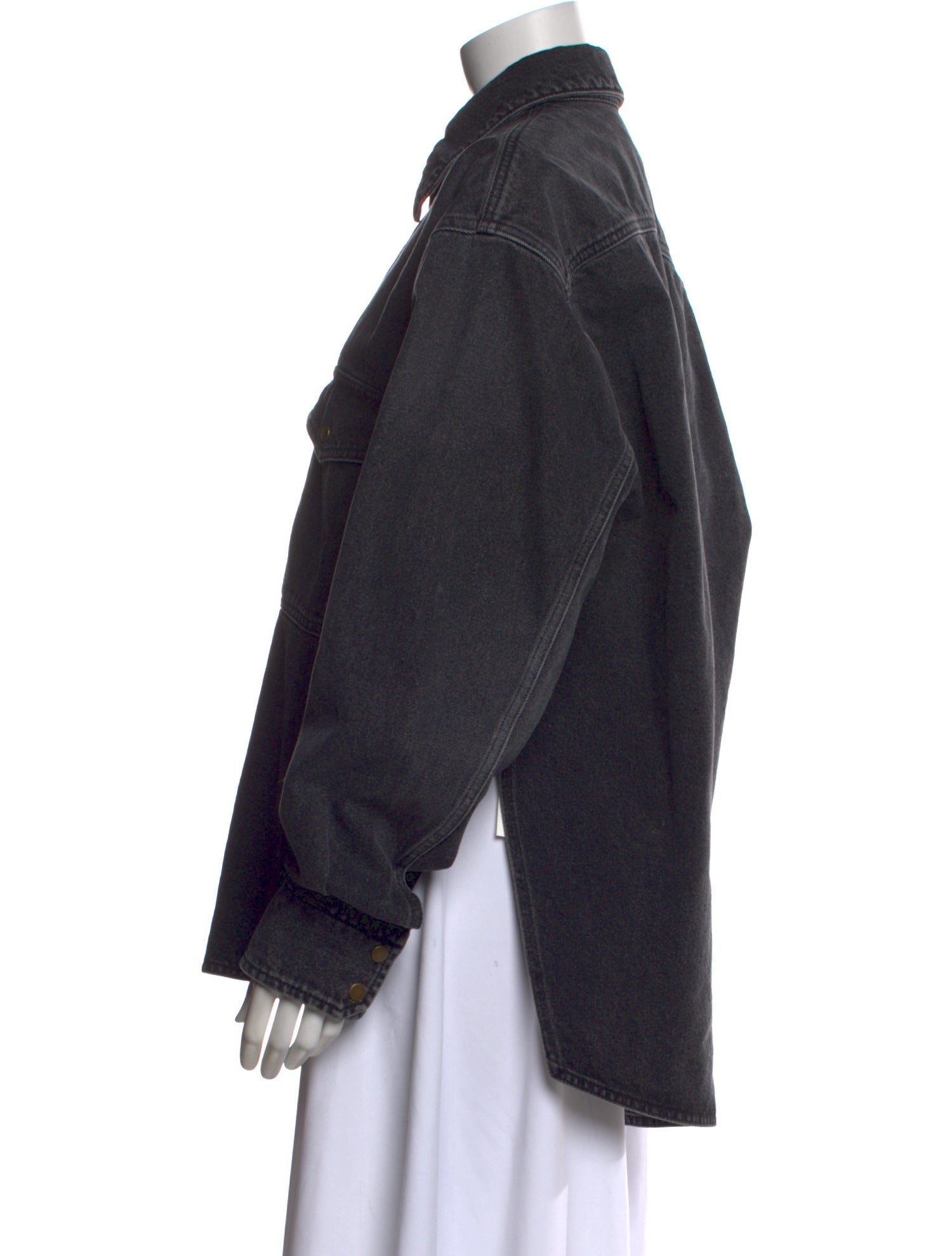 Petar Petrov Long Sleeve Button-Up Top w/ Tags