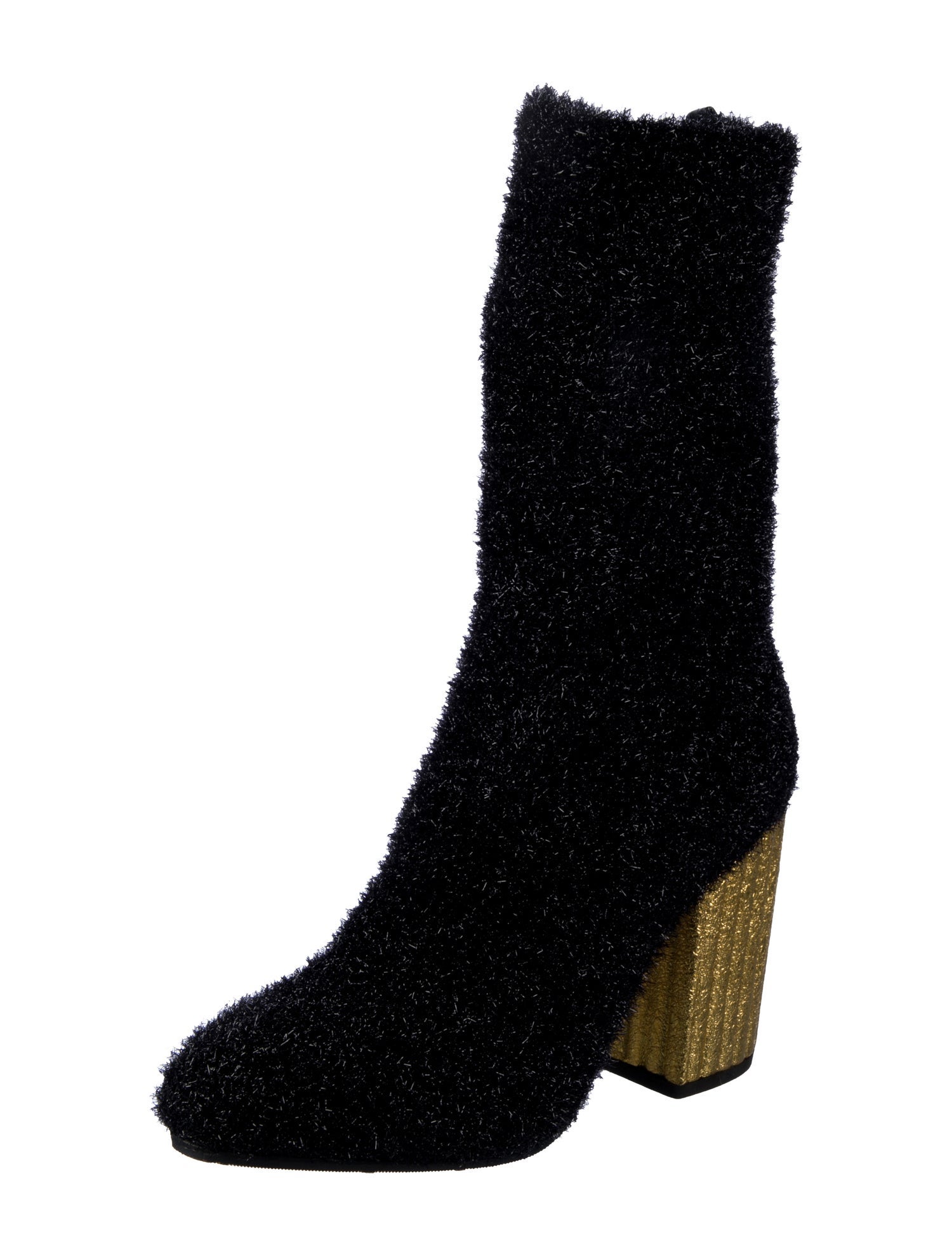 Petar Petrov Colorblock Pattern Sock Boots