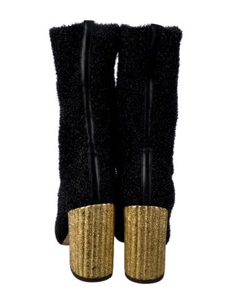 Petar Petrov Colorblock Pattern Sock Boots