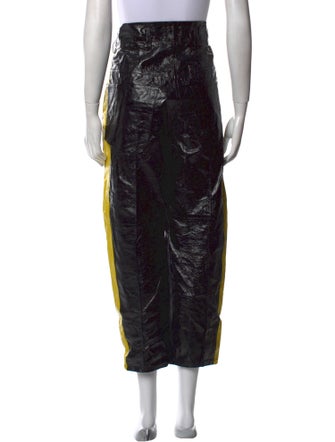 Petar Petrov Leather Straight Leg Pants