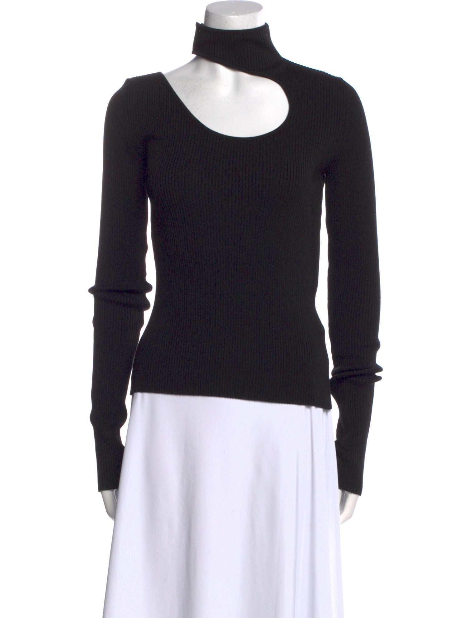 Petar Petrov Silk Turtleneck Sweatshirt