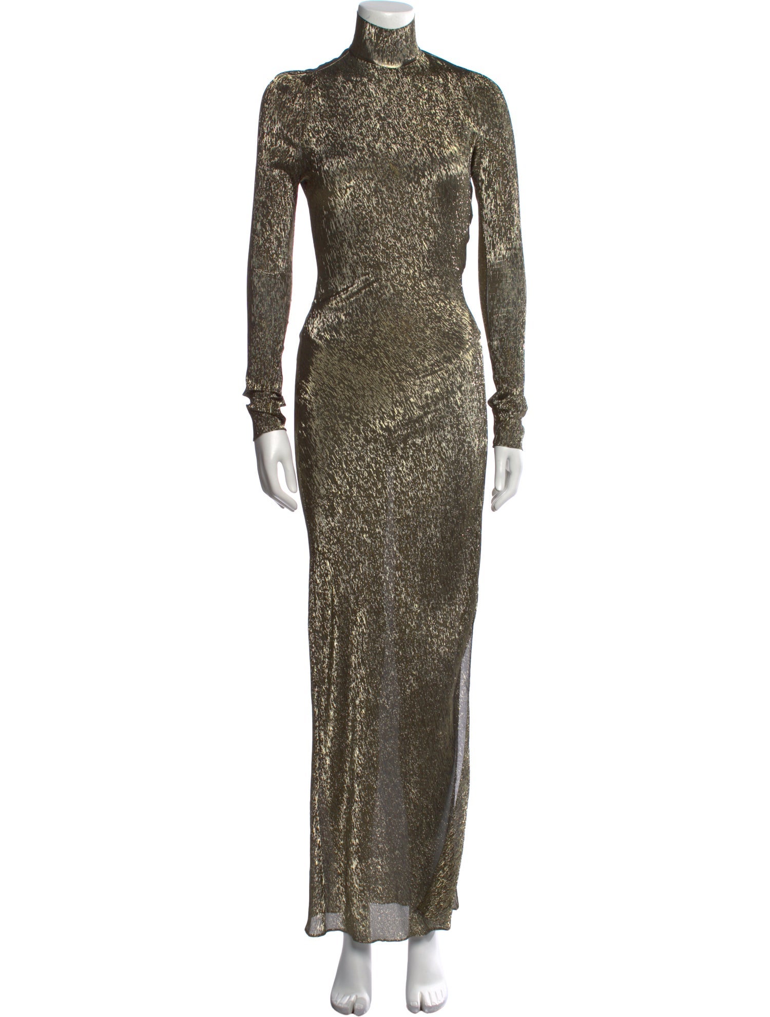 Petar Petrov Turtleneck Long Dress