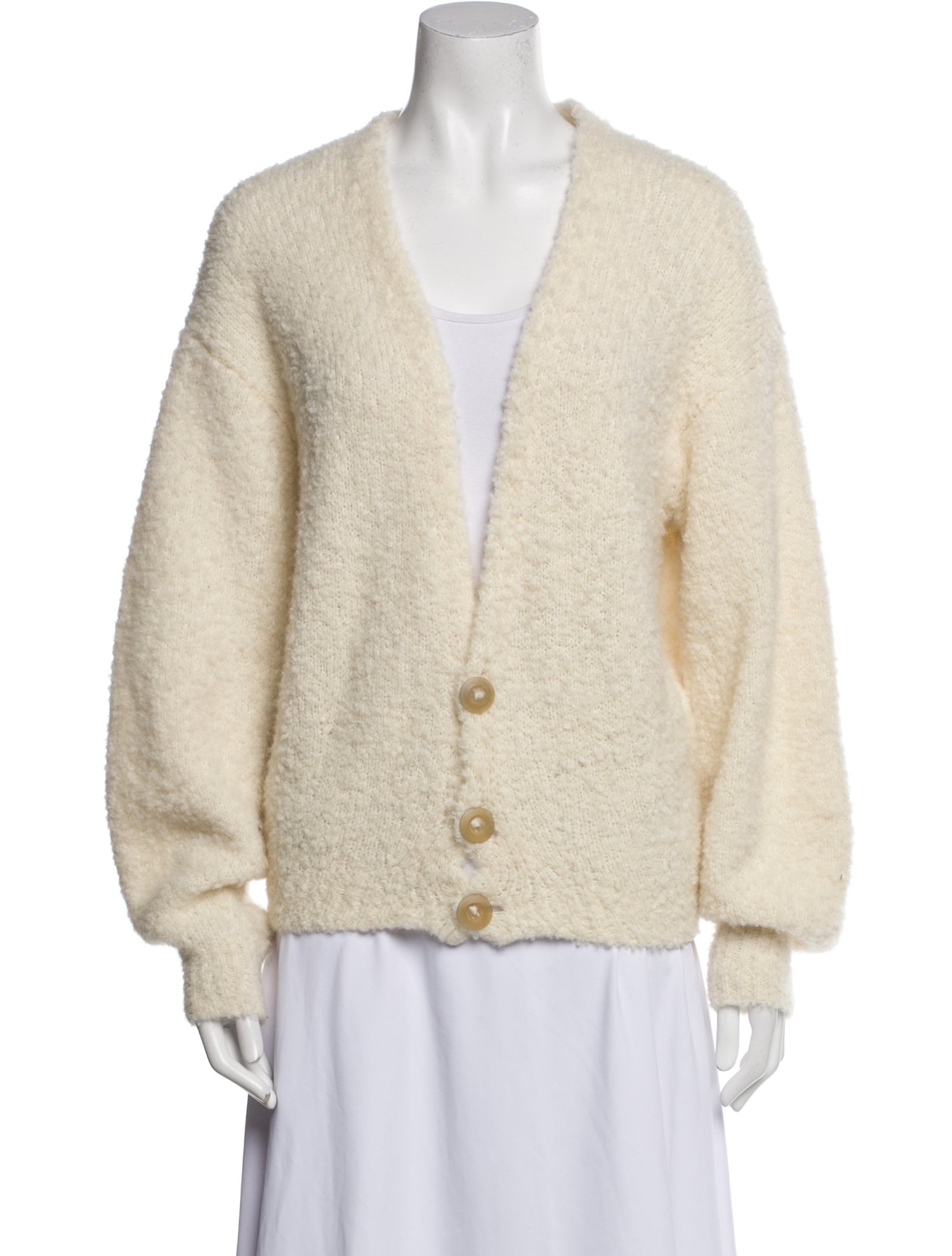 Petar Petrov Cashmere Plunge Neckline Sweater