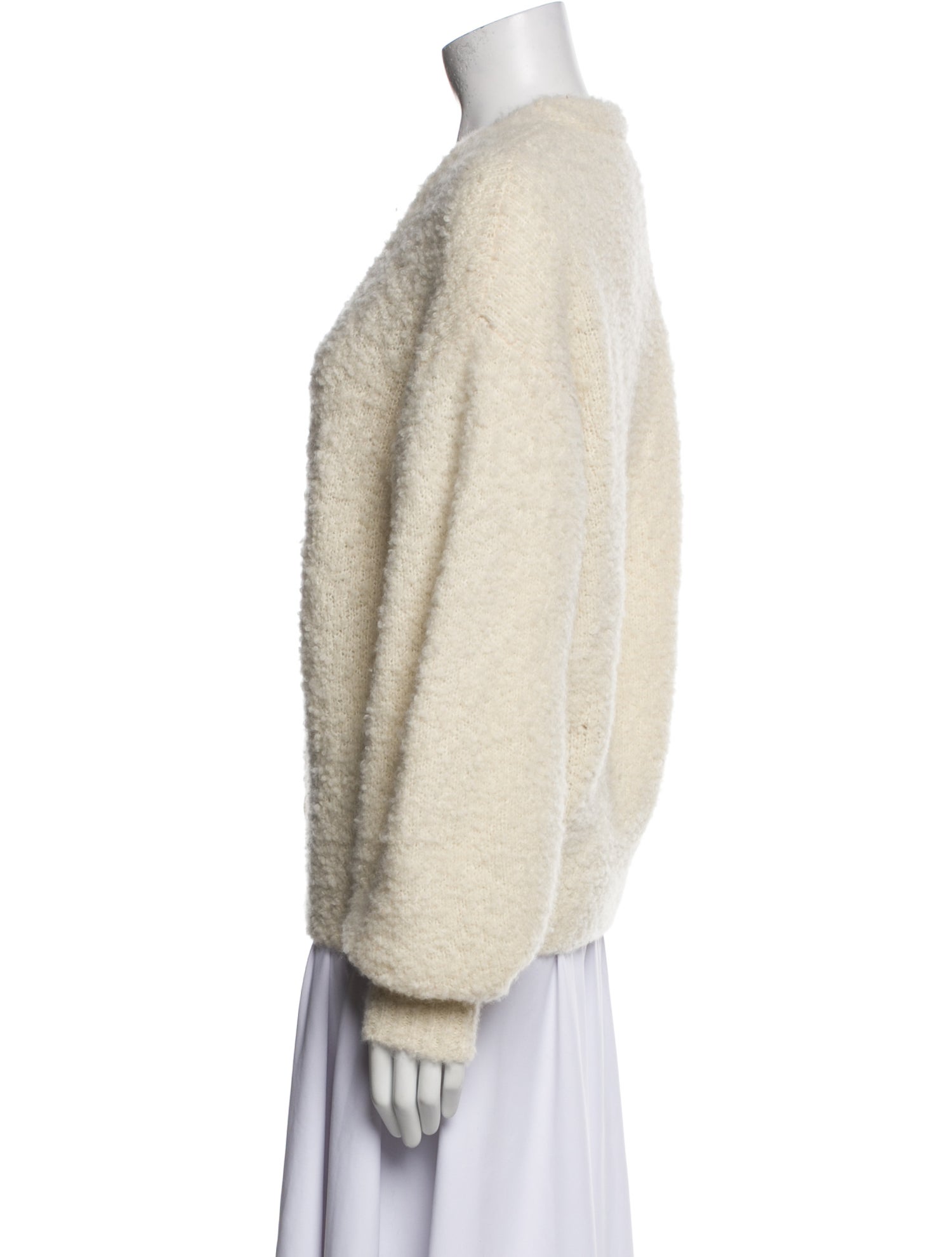 Petar Petrov Cashmere Plunge Neckline Sweater