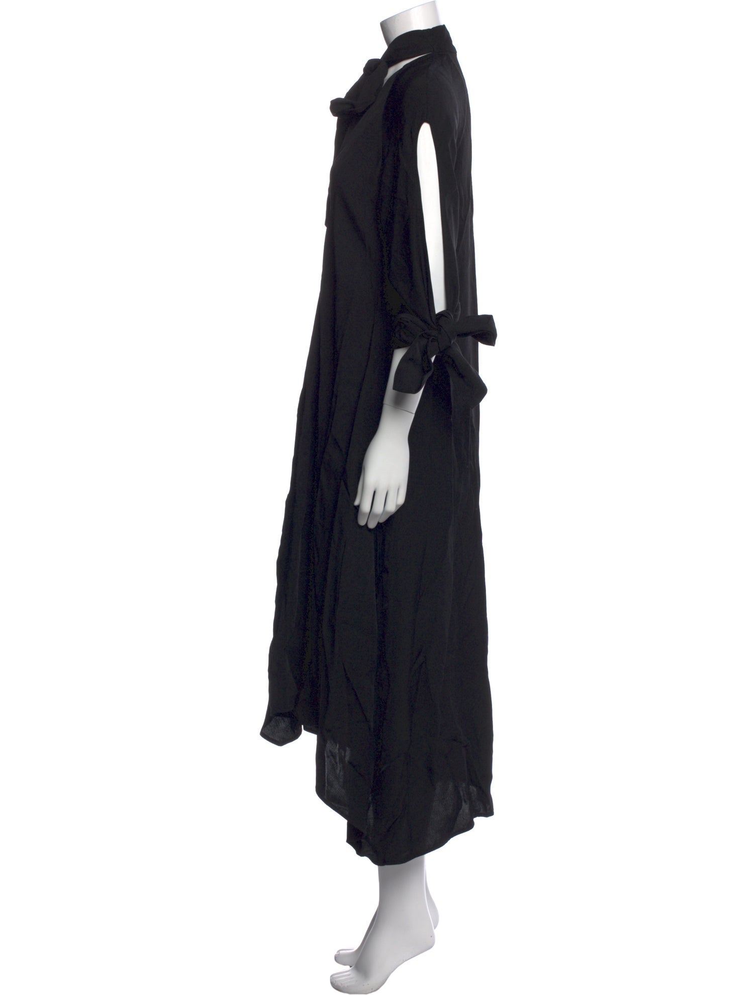 Petar Petrov Mock Neck Long Dress