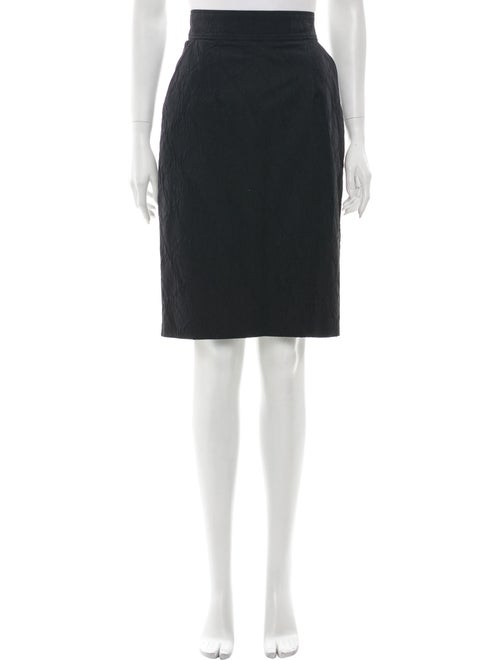 Patrick Kelly Knee-Length Skirt Blue