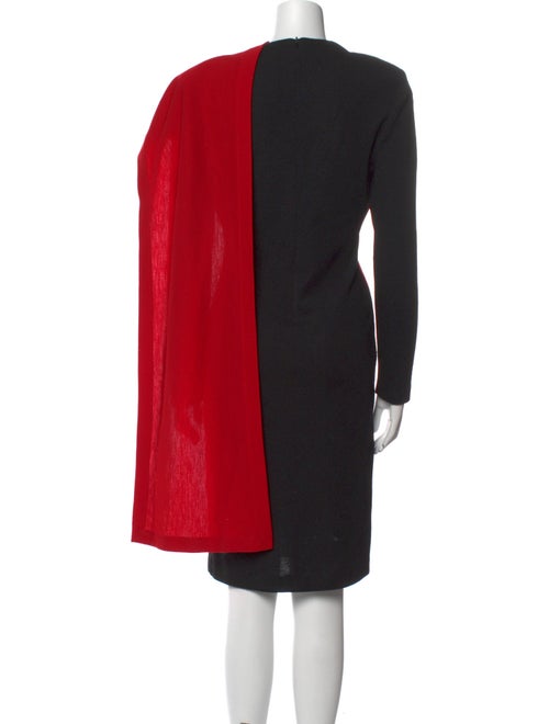 Patrick Kelly Wool Midi Length Dress