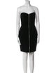 Patrick Kelly Strapless Mini Dress