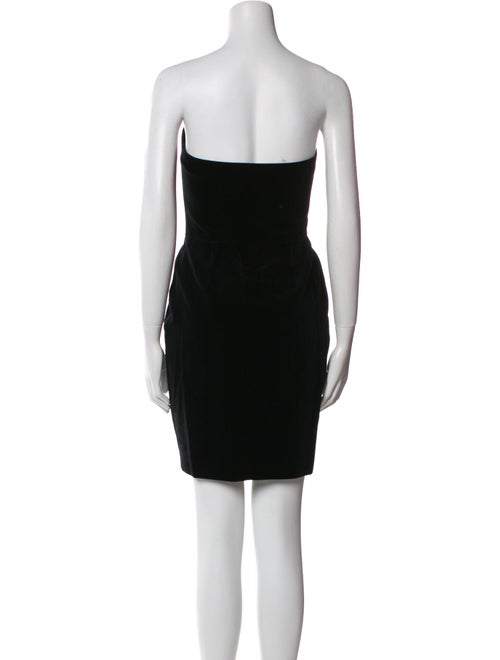 Patrick Kelly Strapless Mini Dress