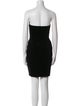 Patrick Kelly Strapless Mini Dress