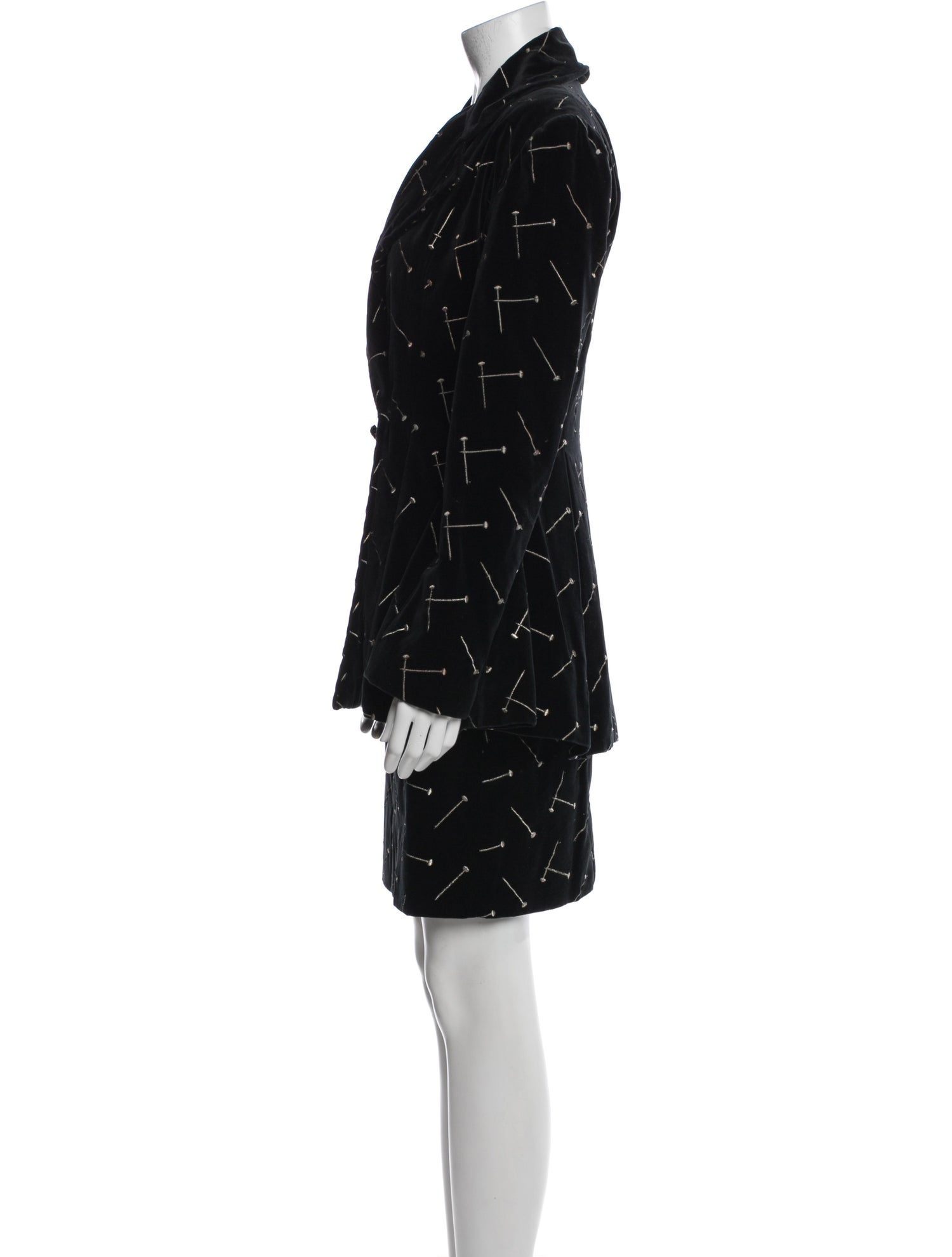 Patrick Kelly Vintage 1988 Skirt Set