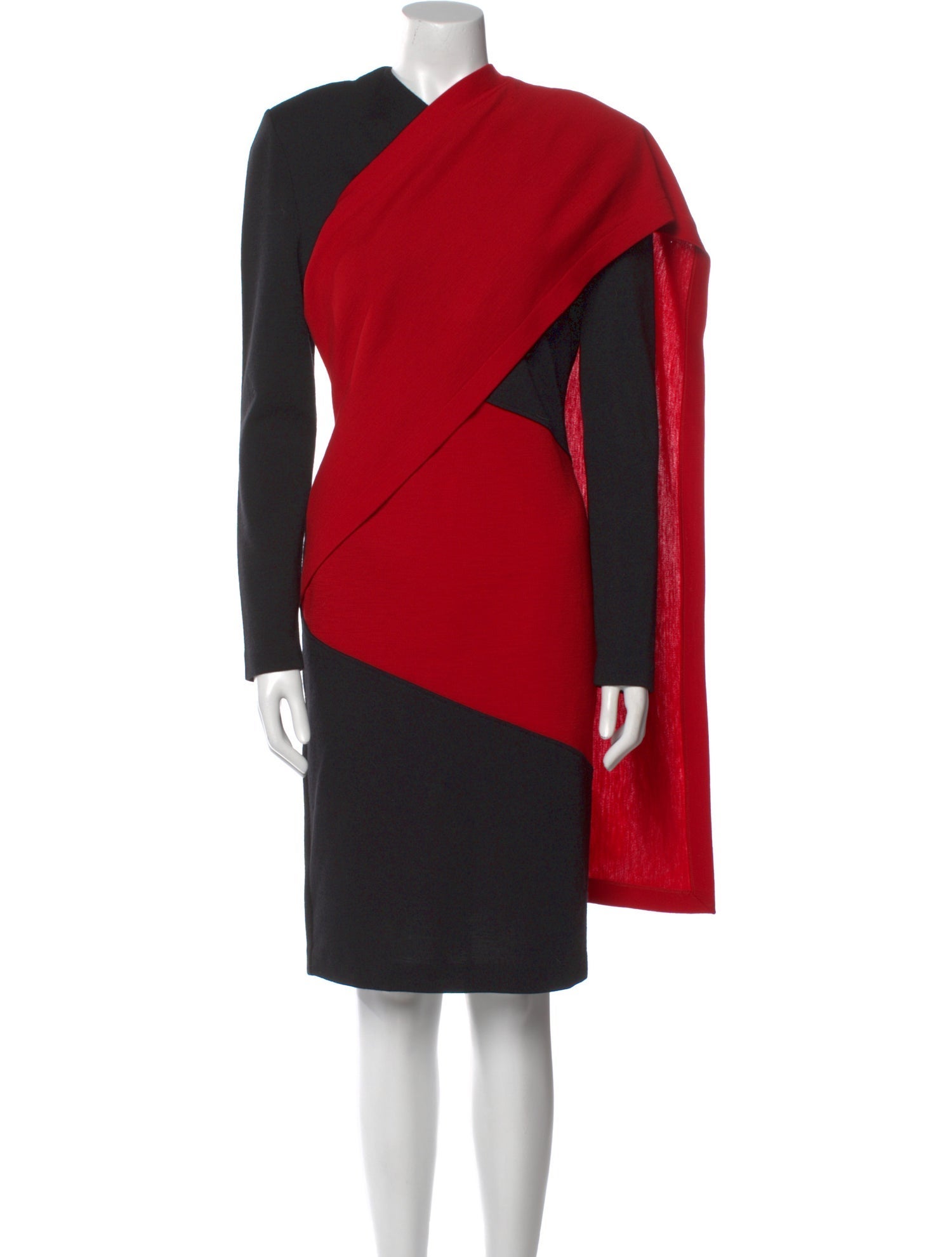 Patrick Kelly Wool Midi Length Dress