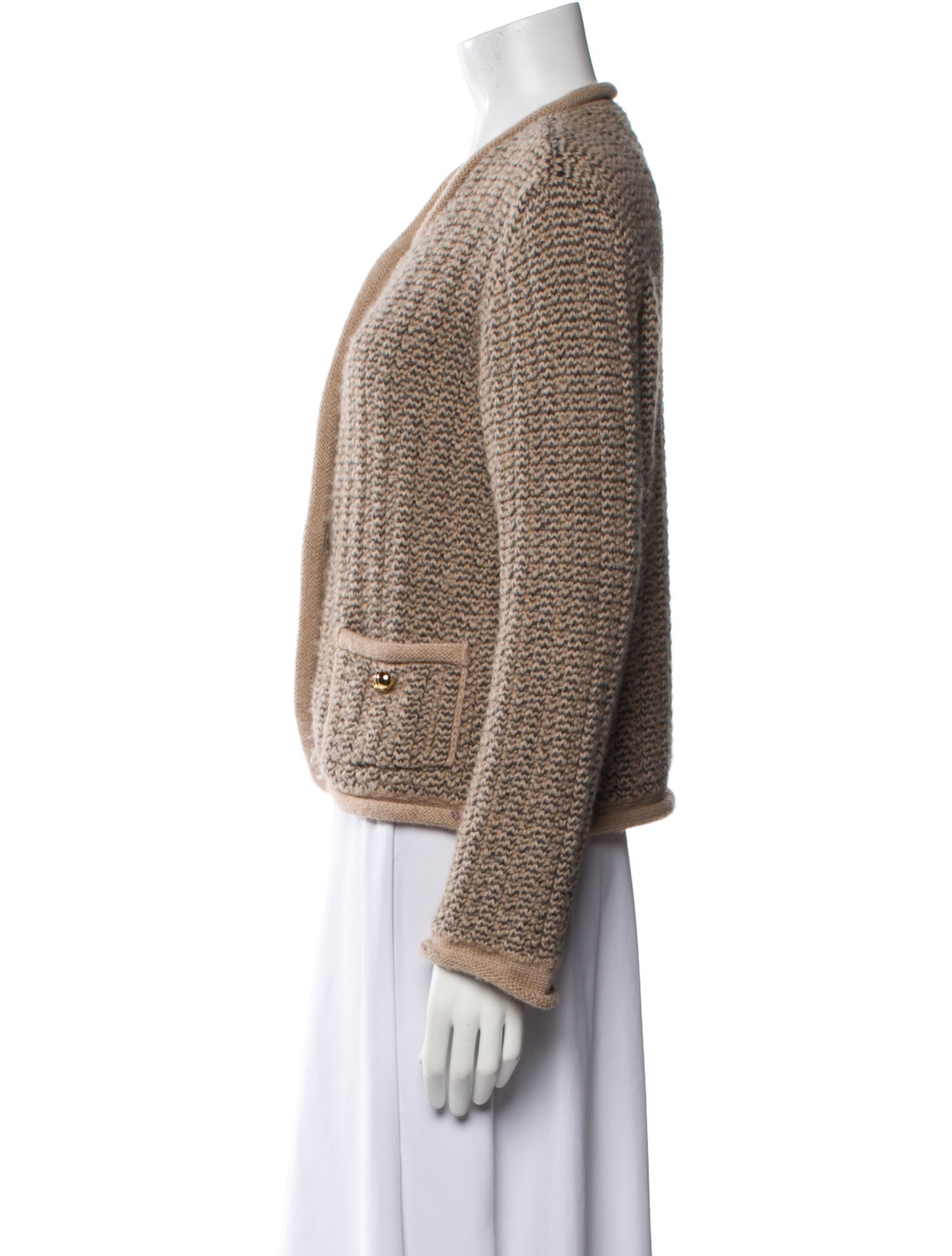 Patou Alpaca V-Neck Sweater