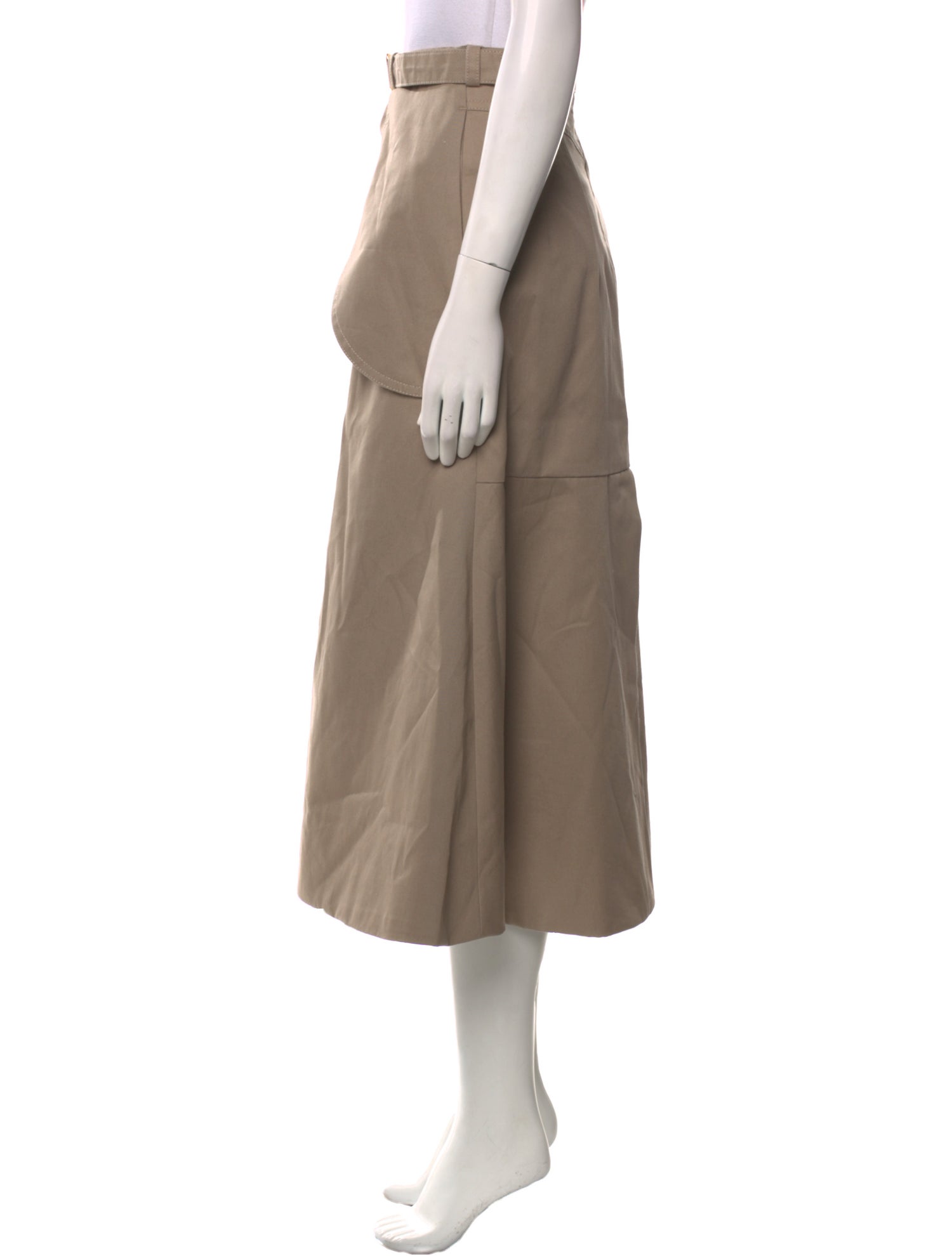 Patou Midi Length Skirt