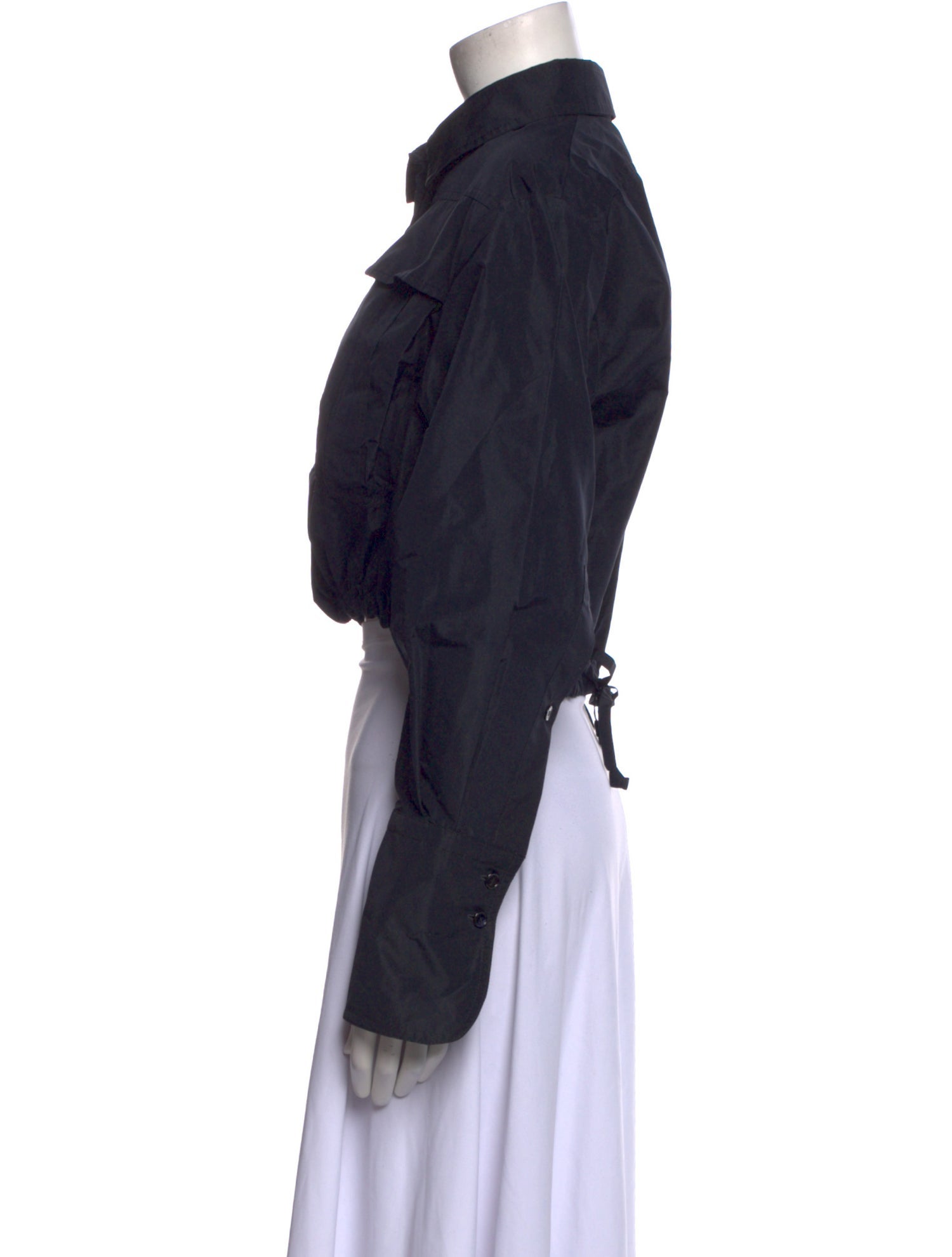 Patou Long Sleeve Crop Top