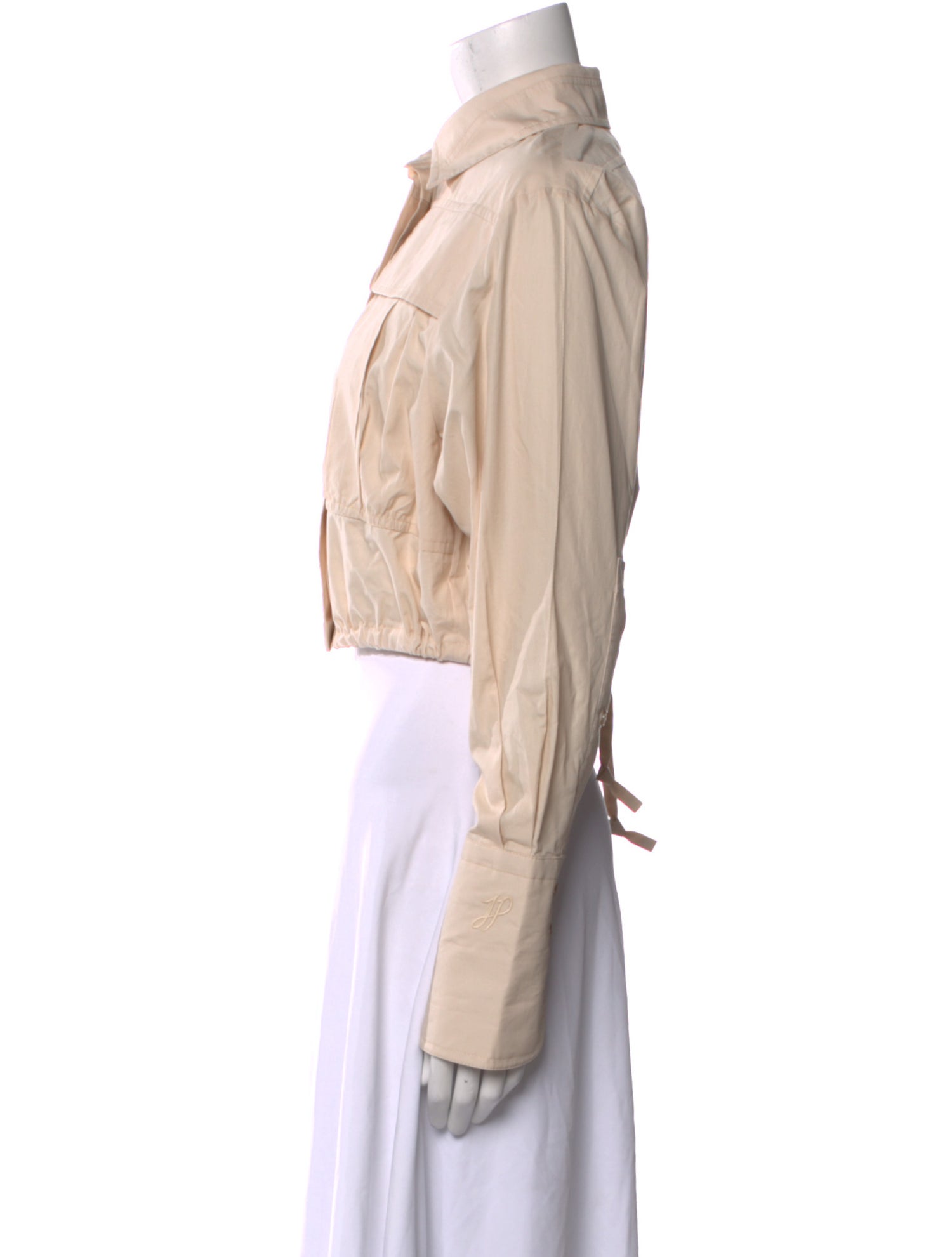 Patou Long Sleeve Crop Top