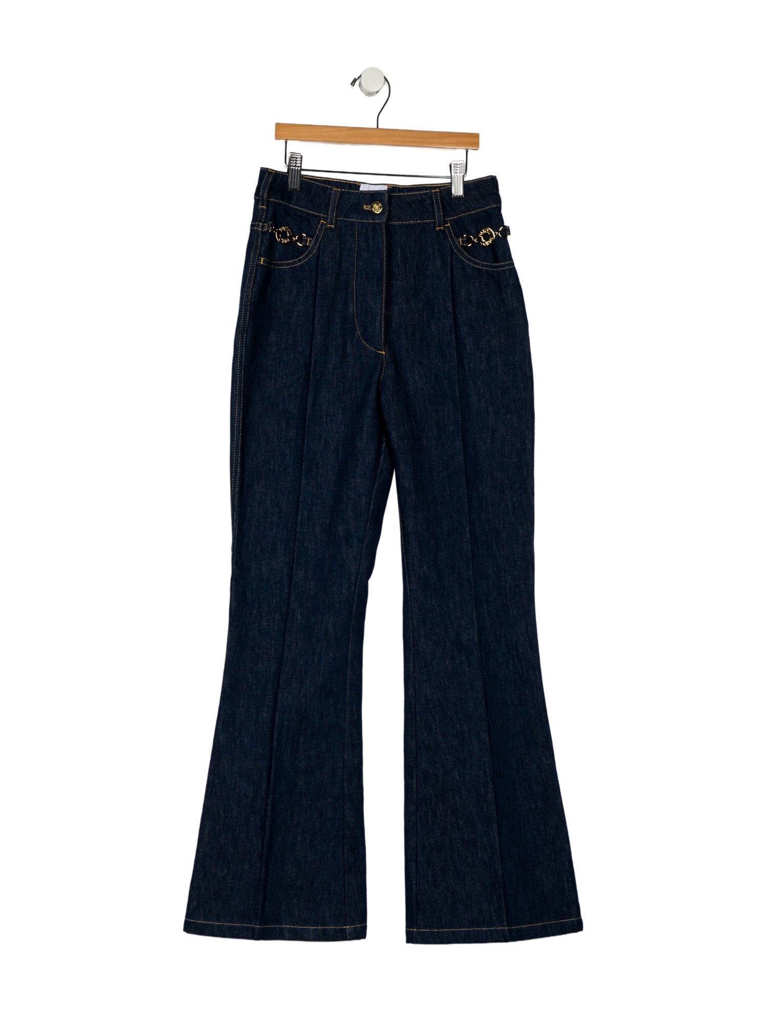 Patou High-Rise Wide Leg Jeans