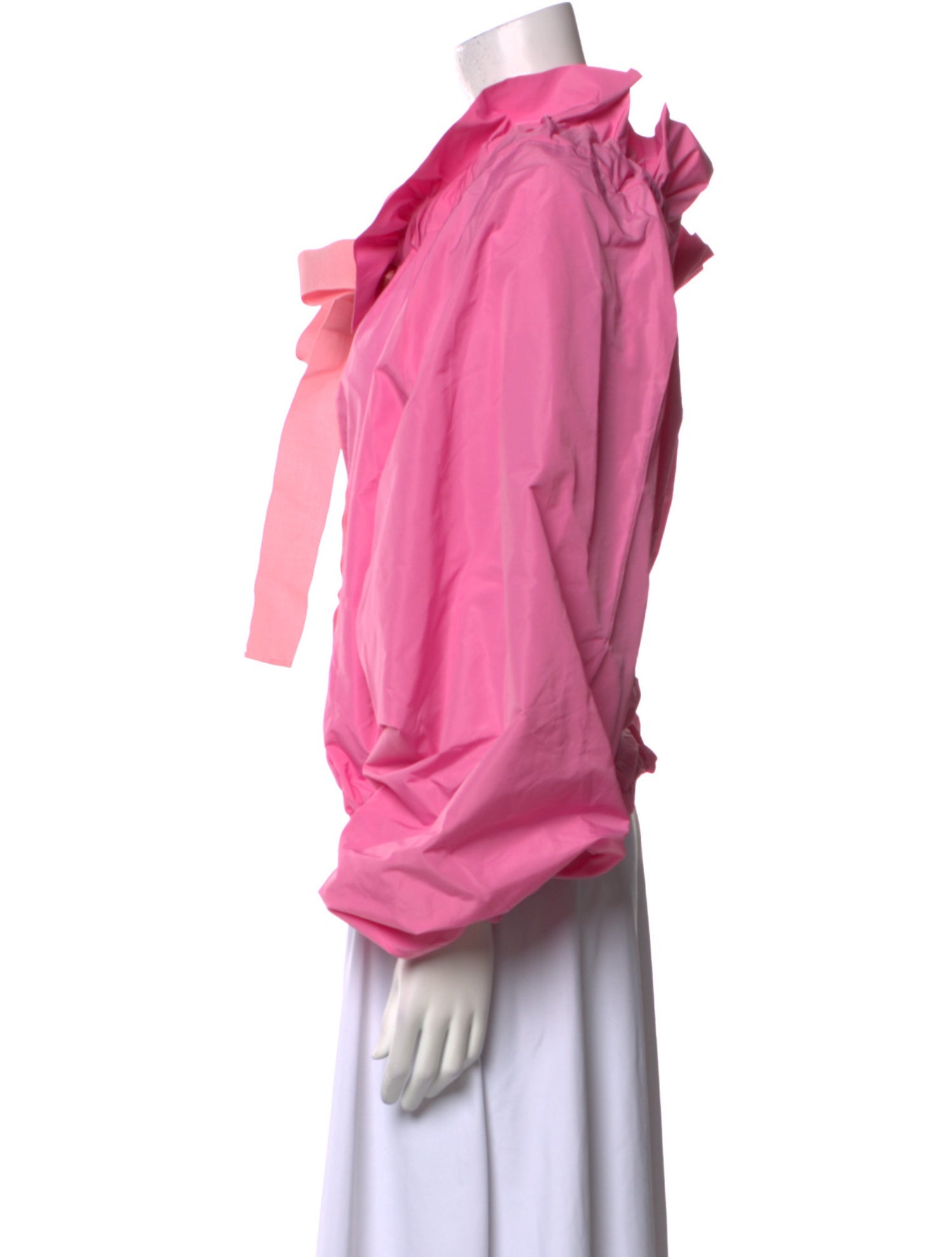 Patou Scoop Neck Long Sleeve Blouse w/ Tags