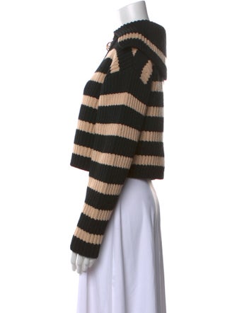 Patou Merino Wool Striped Sweater