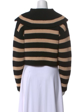 Patou Merino Wool Striped Sweater