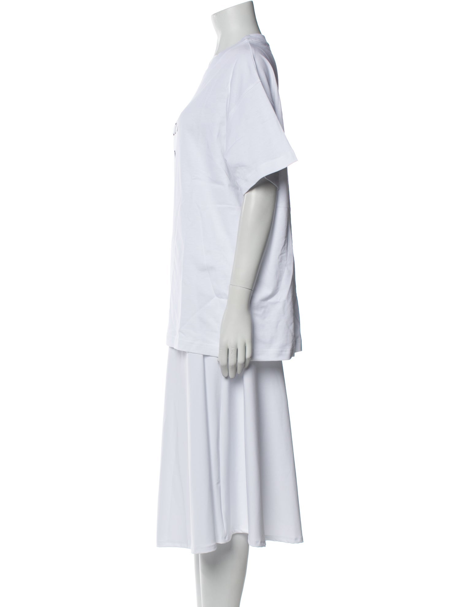 Patou Graphic Print Crew Neck T-Shirt