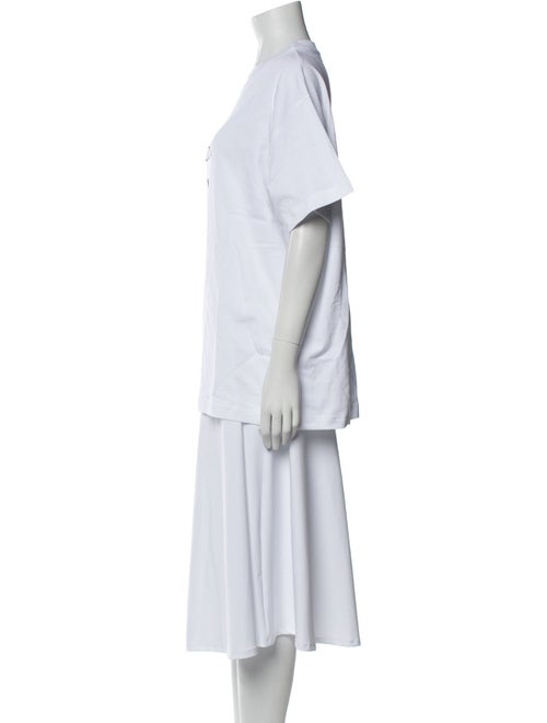 Patou Graphic Print Crew Neck T-Shirt