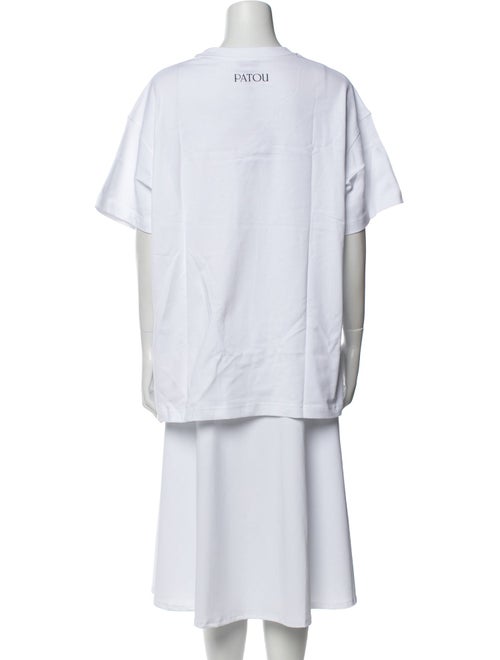 Patou Graphic Print Crew Neck T-Shirt