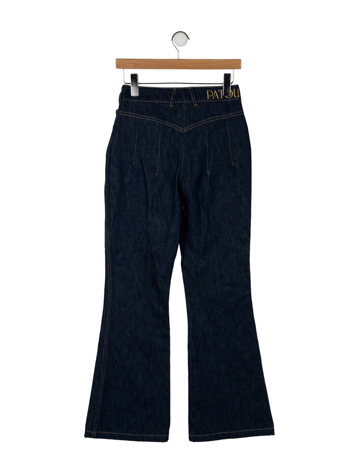 Patou High-Rise Wide Leg Jeans w/ Tags