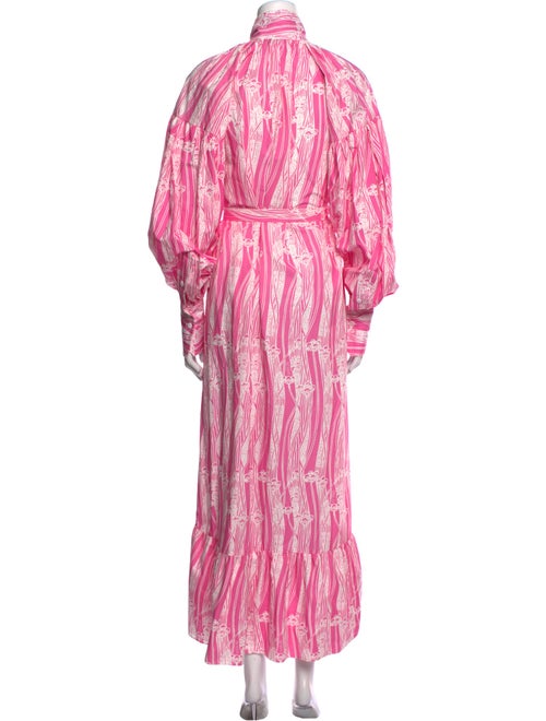Patou Printed Long Dress