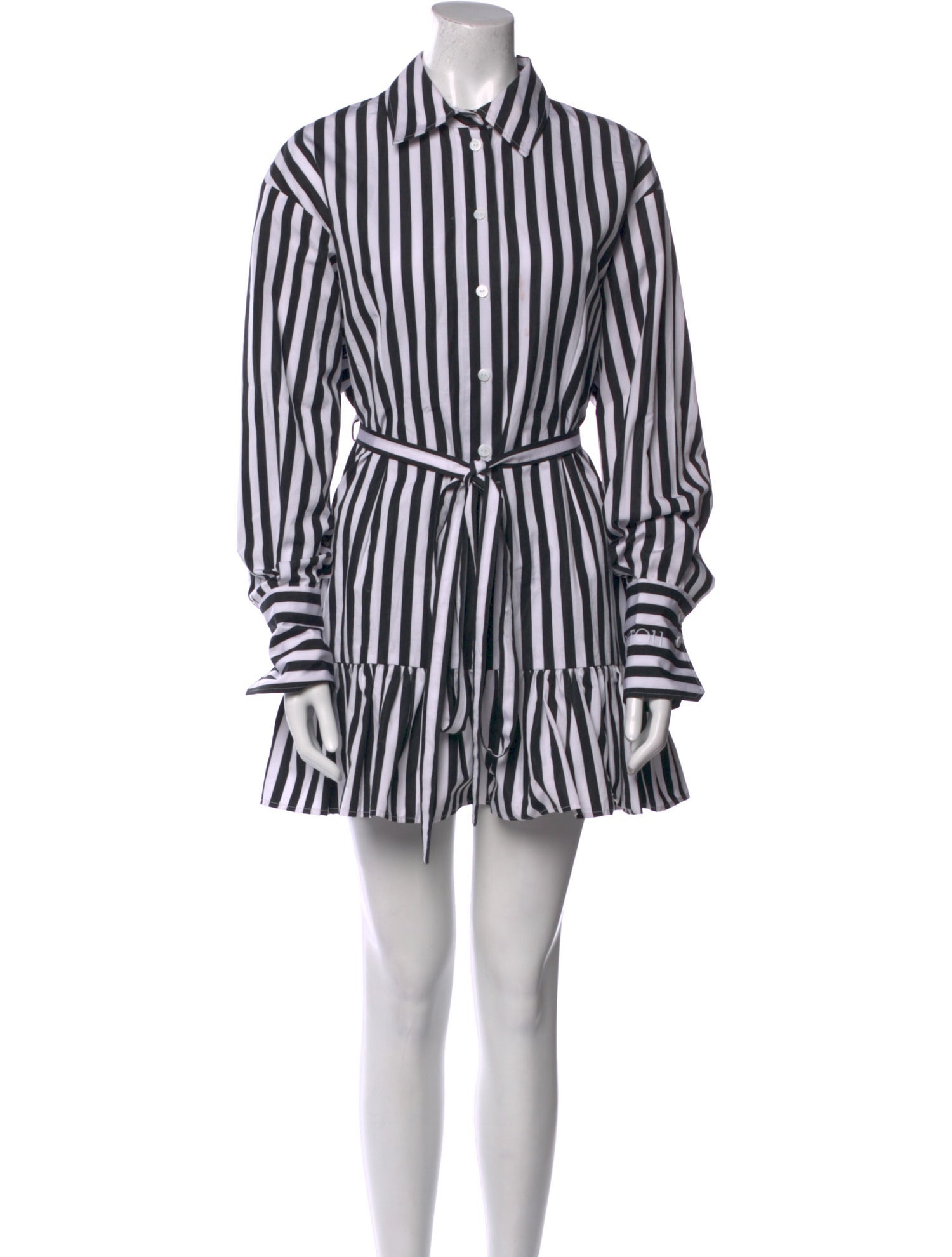 Patou Striped Mini Dress
